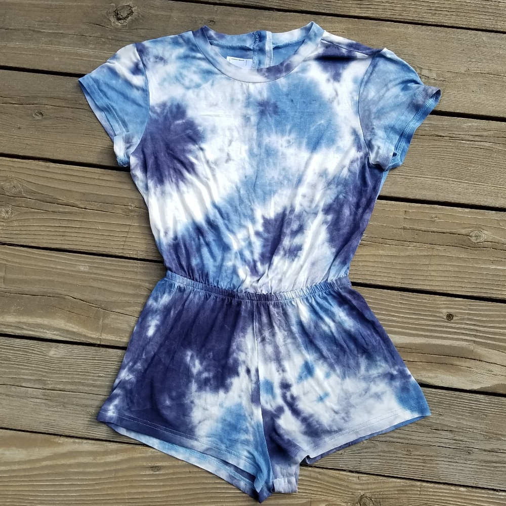 American Apparel tie dye jumper shorts - Picture 3 of 8